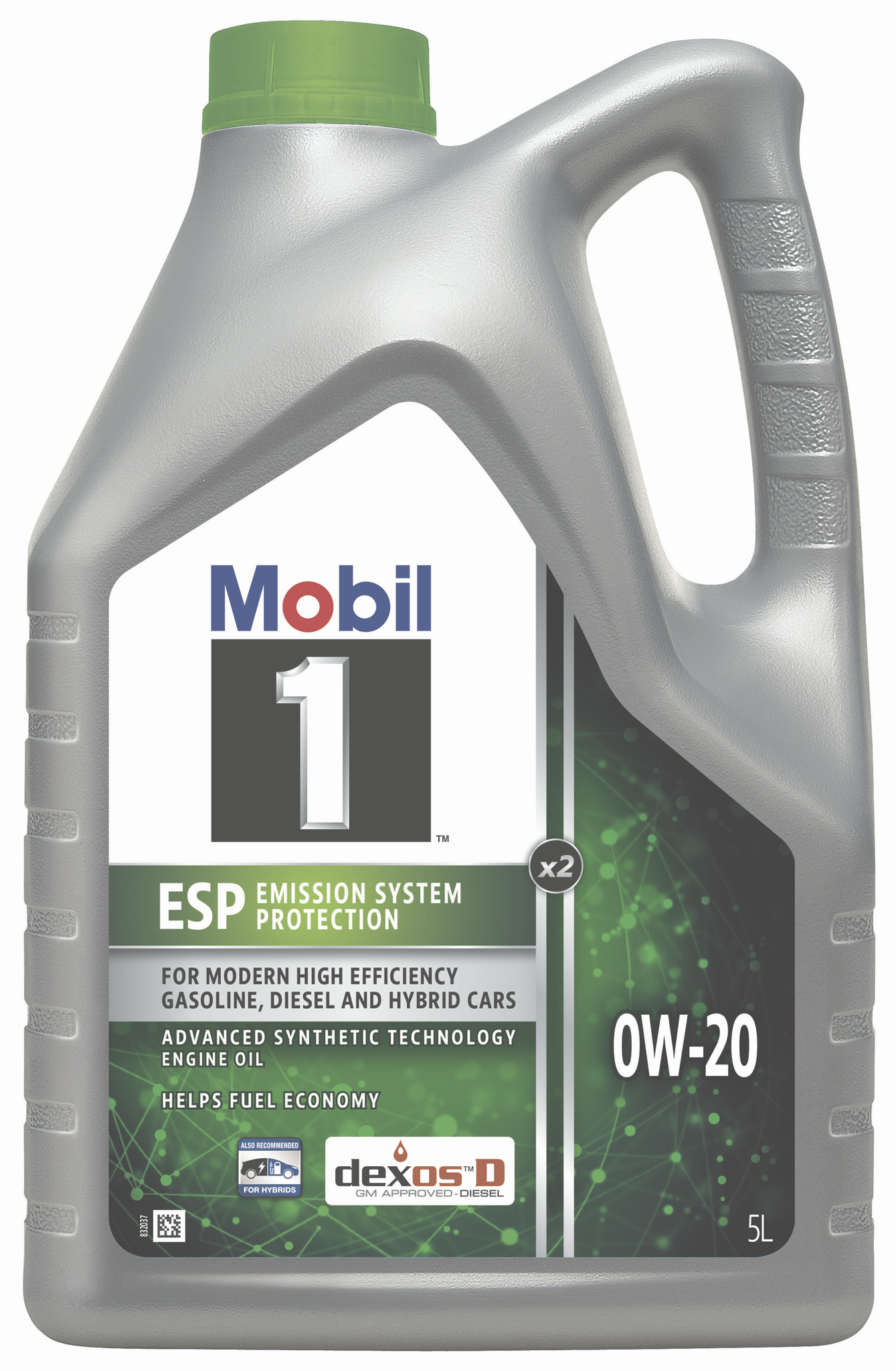 Mobil 1 ESP X2 0W-20 5Lボトル2本 Mobil 1 ESP X2 Full Synthetic Motor Oil 0W-20, 5 Quart - Walmart.com